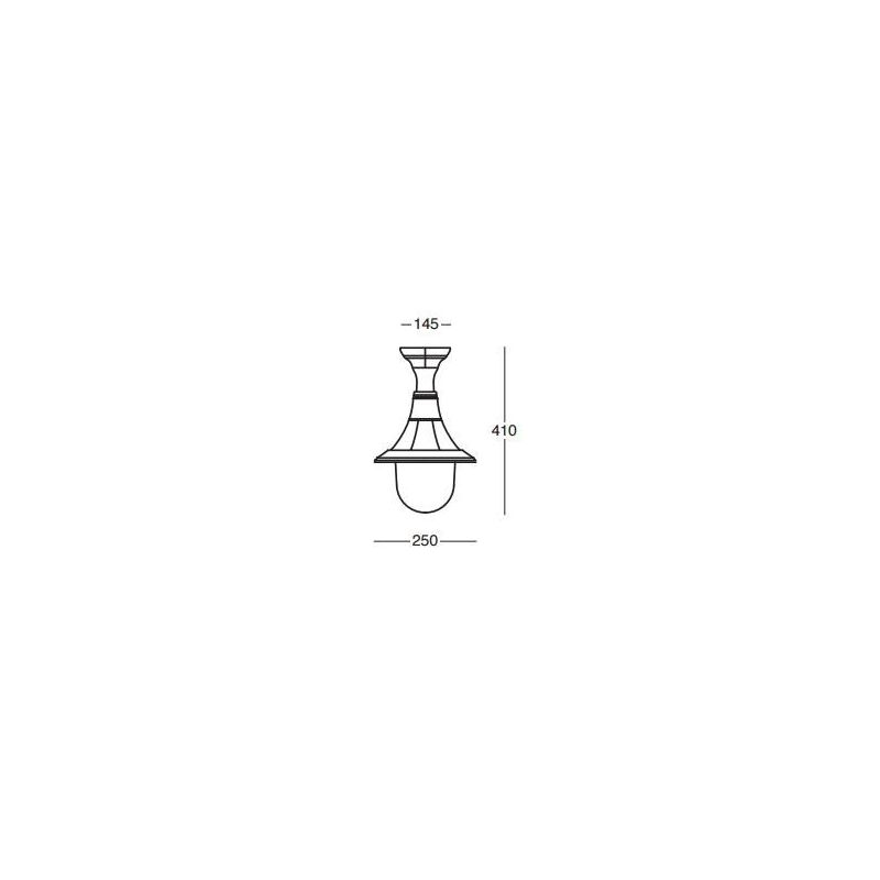 MERCURIO LAMPADA DA SOFFITTO PLAFONIERA IN POLIMERO NERO VERDE O BIANCO Framon Augenti - Cristalensi Shop Online