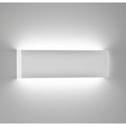 901 APPLIQUE RETTANGOLARE PICCOLO IN METALLO BIANCO O NERO LED DA 18W LUCE 3000K O 4000K ISYLUCE - Cristalensi Shop Online 2