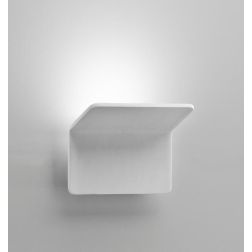 907 APPLIQUE IN ALLUMINIO VERNICIATO DI BIANCO A LED INTEGRATO DA 12W ISYLUCE - Cristalensi Shop Online