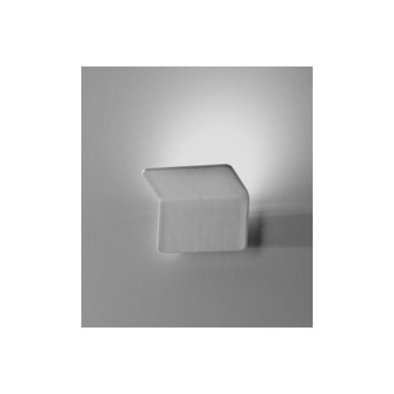 907 APPLIQUE IN ALLUMINIO VERNICIATO DI BIANCO A LED INTEGRATO DA 12W ISYLUCE - Cristalensi Shop Online