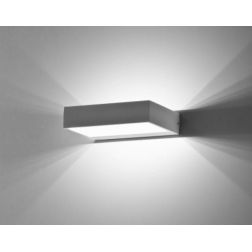 910 APPLIQUE IN ALLUMINIO VERNICIATO DI BIANCO A LED INTEGRATO DA 6W ISYLUCE - Cristalensi Shop Online 2