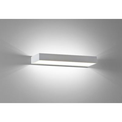 911 APPLIQUE GRANDE IN ALLUMINIO VERNICIATO DI BIANCO A LED INTEGRATO DA 12W ISYLUCE - Cristalensi Shop Online
