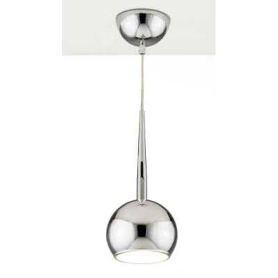 BOL AFFRALUX SOSPENSIONE SINGOLA IN METALLO CROMATO ECONOMICA AFFRALUX - Cristalensi Shop Online