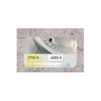 CECI 90 INCASSO CARRABILE IN RESINA GRIGIA O NERA IP67 CON LAMPADINA LED SOSTITUIBILE DARK LIGHT - Cristalensi Shop Online