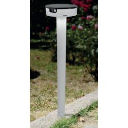 FIORINA PALO DA ESTERNO IP55 AD ENERGIA SOLARE E CON SENSORE DI MOVIMENTO BIANCO DARK LIGHT - Cristalensi Shop Online