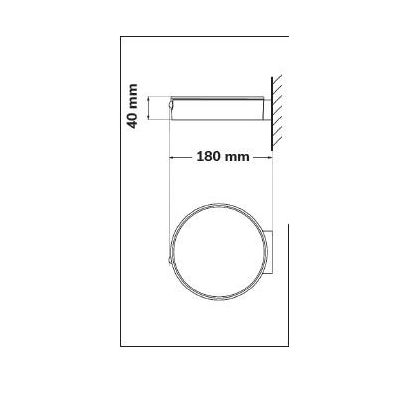 APPLIQUE BIANCA O NERA IP55 AD ENERGIA SOLARE E CON SENSORE DI MOVIMENTO LED 2W DARK LIGHT - Cristalensi Shop Online