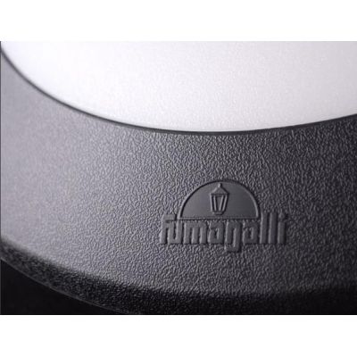 UMBERTA APPLIQUE DA ESTERNI IP66 ROTONDA MADE IN ITALY FUMAGALLI 3 COLORI DARK LIGHT - Cristalensi Shop Online