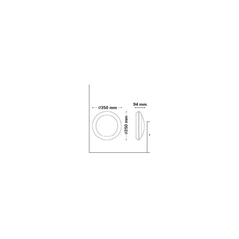 UMBERTA APPLIQUE DA ESTERNI IP66 ROTONDA MADE IN ITALY FUMAGALLI 3 COLORI DARK LIGHT - Cristalensi Shop Online