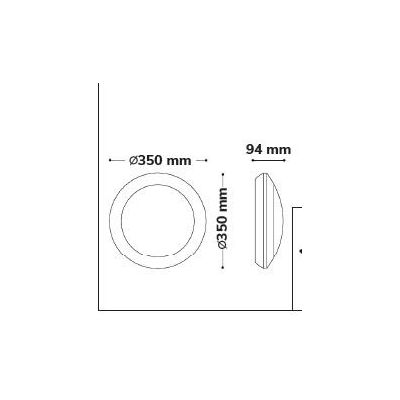 UMBERTA APPLIQUE DA ESTERNI IP66 ROTONDA MADE IN ITALY FUMAGALLI 3 COLORI DARK LIGHT - Cristalensi Shop Online