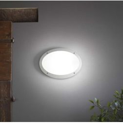 MADDI APPLIQUE DA ESTERNI IP66 OVALE BIANCA,GRIGIA O NERA MADE IN ITALY FUMAGALLI DARK LIGHT - Cristalensi Shop Online 2