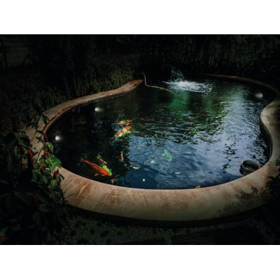 AKVEN FARETTO AD IMMERSIONE PER PISCINE E FONTANE IP68 COLORE VERDE DARK LIGHT - Cristalensi Shop Online