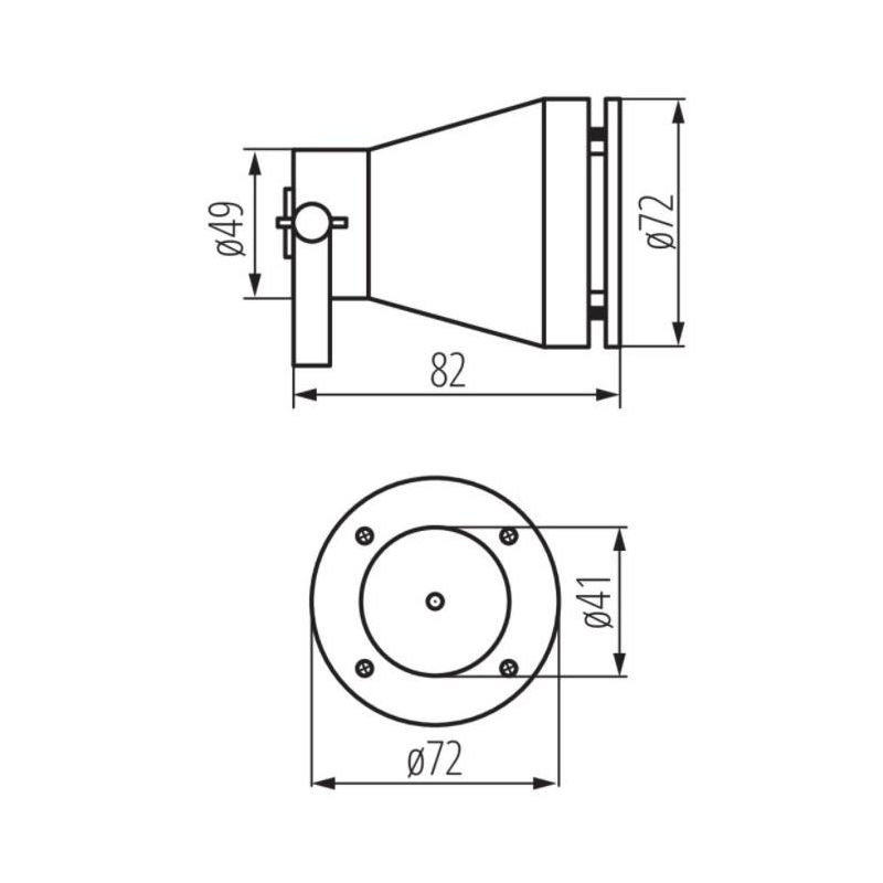 AKVEN FARETTO AD IMMERSIONE PER PISCINE E FONTANE IP68 COLORE VERDE DARK LIGHT - Cristalensi Shop Online