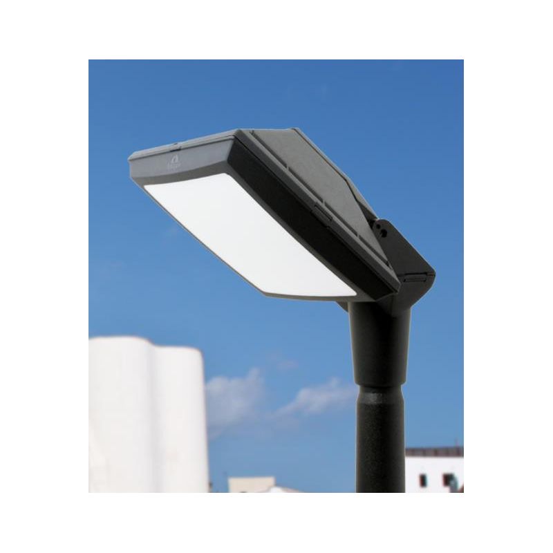 EKTOR-GIORGIO LAMPIONE ALTEZZA 2,7 MT IN RESINA NERA, BIANCA O GRIGIA IP66 MADE IN ITALY FUMAGALLI DARK LIGHT - Cristalensi Shop
