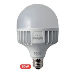 LAMPADA LED E27 DIAMETRO 10CM 30W 3300 LUMEN LUCE 3000K O 4000K HIGH POWER DARK LIGHT - Cristalensi Shop Online