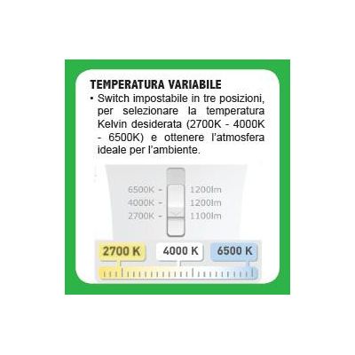 LAMPADINA LED CCT E27 DIAMETRO 6CM LED 11W LUCE 2700,4000,6500K A SCELTA DARK LIGHT - Cristalensi Shop Online