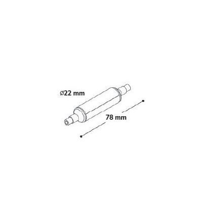 LAMPADINA LED CCT R7S LUNGHEZZA 7,8CM LED 3,2W LUCE 2700K,4000K,6500K A SCELTA DARK LIGHT - Cristalensi Shop Online