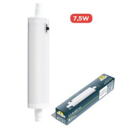 LAMPADINA LED CCT R7S LUNGHEZZA 11,8CM LED 7,5W LUCE 2700K,4000K,6500K A SCELTA DARK LIGHT - Cristalensi Shop Online