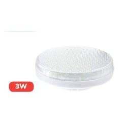 LAMPADINA LED CCT GX53 DIAMETRO 7,5CM LED 3W LUCE 3000K,4000K,6500K A SCELTA DARK LIGHT - Cristalensi Shop Online