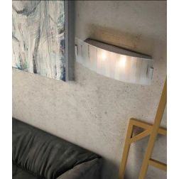 LINEAR LAMPADA DA PARETE IN VETRO 35X12 CM 2XE27 DI ILLUMINANDO Illuminando - Cristalensi Shop Online 2