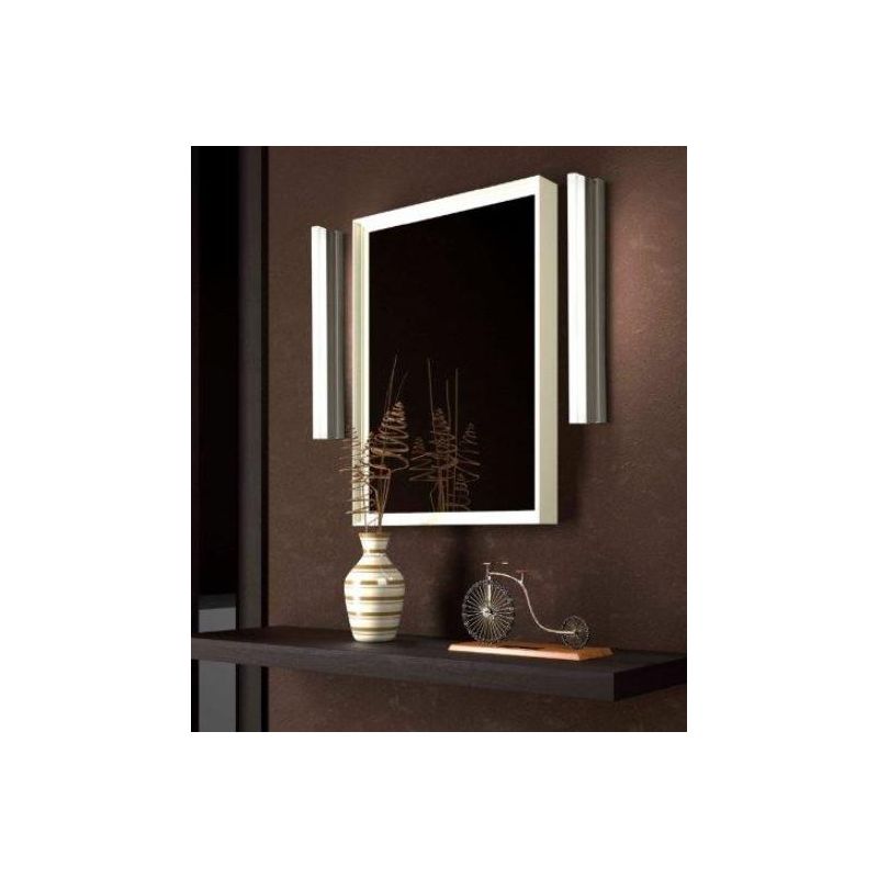 FRECCIA PICCOLA APPLIQUE A LED INTEGRATO DA 6W IN NICHEL SATINATO Illuminando - Cristalensi Shop Online