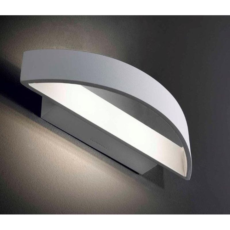CLEO PICCOLO APPLIQUE IN METALLO BIANCO CON LED DA 12W 1020 LUMEN Illuminando - Cristalensi Shop Online