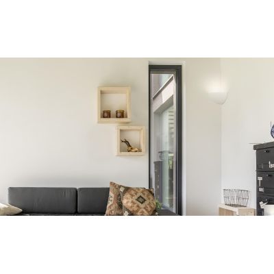 7305 APPLIQUE ANGOLARE IN CERAMICA EFFETTO GESSO VERNICIABILE MADE IN ITALY 9010 BELFIORE - Cristalensi Shop Online