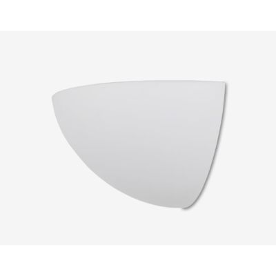 7305 APPLIQUE ANGOLARE IN CERAMICA EFFETTO GESSO VERNICIABILE MADE IN ITALY 9010 BELFIORE - Cristalensi Shop Online