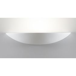 7576 APPLIQUE IN CERAMICA EFFETTO GESSO VERNICIABILE L34 CM MADE IN ITALY 9010 BELFIORE - Cristalensi Shop Online