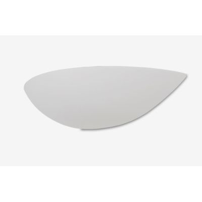 7577 APPLIQUE IN CERAMICA EFFETTO GESSO VERNICIABILE L45 CM MADE IN ITALY 9010 BELFIORE - Cristalensi Shop Online