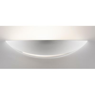 8235 APPLIQUE IN CERAMICA EFFETTO GESSO VERNICIABILE L31 CM BIEMISSIONE MADE IN ITALY 9010 BELFIORE - Cristalensi Shop Online