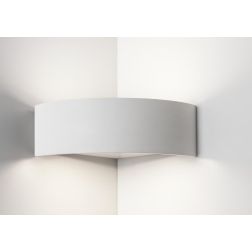 2483B APPLIQUE ANGOLARE IN CRISTALY BIEMISSIONE DI LUCE LED 18W MADE IN ITALY 9010 BELFIORE - Cristalensi Shop Online