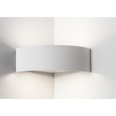 2483B APPLIQUE ANGOLARE IN CRISTALY BIEMISSIONE DI LUCE LED 18W MADE IN ITALY 9010 BELFIORE - Cristalensi Shop Online