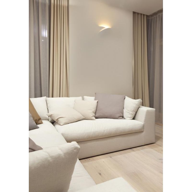 2372B INCASSO IN CRISTALY VERNICIABILE LED INTEGRATO DA 13W MADE IN ITALY 9010 BELFIORE - Cristalensi Shop Online