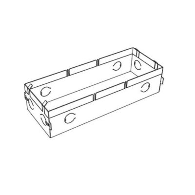 023.4008 CONTROCASSA PER MURATURA PER INCASSO 2372B DELLA BELFIORE 9010 9010 BELFIORE - Cristalensi Shop Online