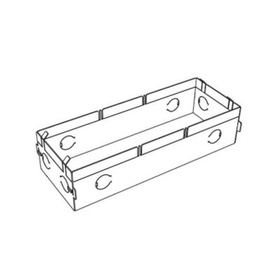 023.4003 CONTROCASSA PER MURATURA PER INCASSO 2484A DELLA BELFIORE 9010 9010 BELFIORE - Cristalensi Shop Online