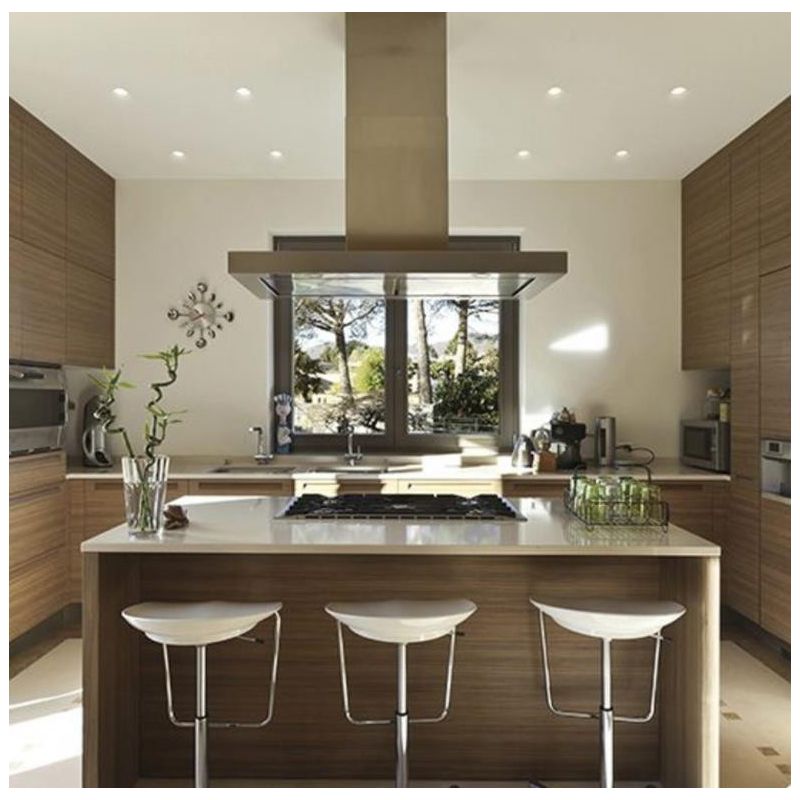 4216 INCASSO A PLAFONE IN CRISTALY VERNICIABILE LUCE ORIENTABILE ATTACCO GU10 MADE IN ITALY 9010 BELFIORE - Cristalensi Shop Onl