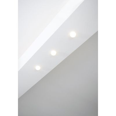 4218A INCASSO A PLAFONE IN CRISTALY VERNICIABILE LAMPADINA E27 MADE IN ITALY 9010 BELFIORE - Cristalensi Shop Online