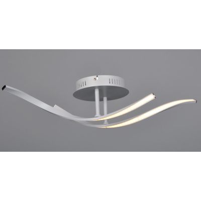 SAMURAI APPLIQUE MODERNA LED 35W LUCE 3000K METALLO BIANCO LUNGHEZZA CM 110 Illuminando - Cristalensi Shop Online