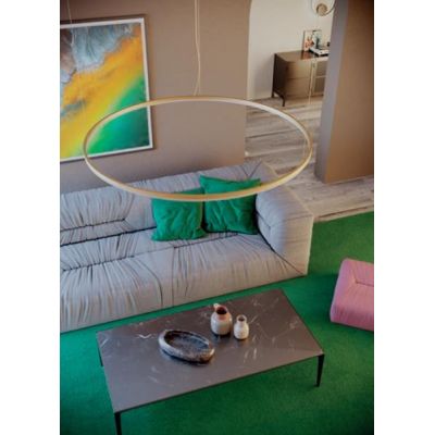 ORBIT SOSPENSIONE SINGOLA CON ANELLO DI 120 CM LED 76W DIMMERABILE 3 COLORI Redo Group - Cristalensi Shop Online