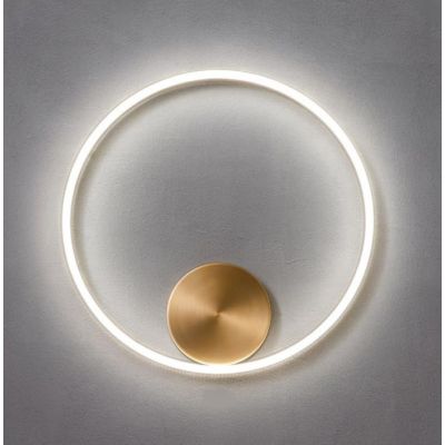 ORBIT PLAFONIERA/APPLIQUE D40 CM LUCE DIRETTA LED 26W DIMMERABILE 3 COLORI Redo Group - Cristalensi Shop Online