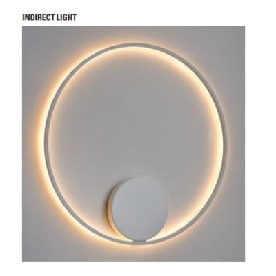 ORBIT PLAFONIERA/APPLIQUE D60 CM LUCE INDIRETTA LED 44W DIMMERABILE 3 COLORI Redo Group - Cristalensi Shop Online