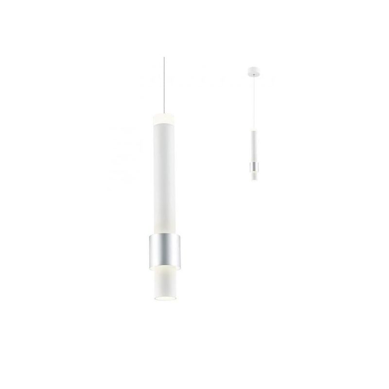 TYCON SOSPENSIONE CILINDRICA 3 COLORI LED 6W LUCE 3000K MODERNA LUCE DIRETTA E INDIRETTA Redo Group - Cristalensi Shop Online