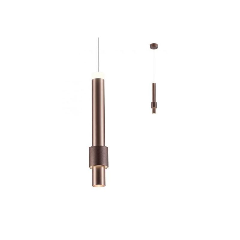 TYCON SOSPENSIONE CILINDRICA 3 COLORI LED 6W LUCE 3000K MODERNA LUCE DIRETTA E INDIRETTA Redo Group - Cristalensi Shop Online