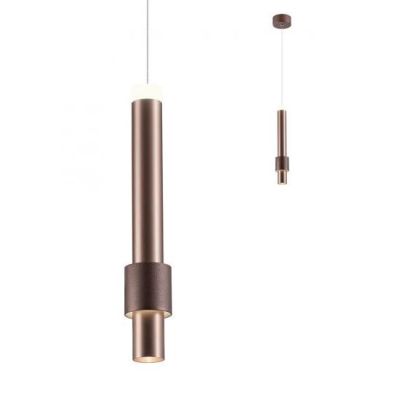 TYCON SOSPENSIONE CILINDRICA 3 COLORI LED 6W LUCE 3000K MODERNA LUCE DIRETTA E INDIRETTA Redo Group - Cristalensi Shop Online