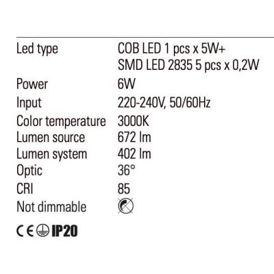 TYCON SOSPENSIONE CILINDRICA 3 COLORI LED 6W LUCE 3000K MODERNA LUCE DIRETTA E INDIRETTA Redo Group - Cristalensi Shop Online