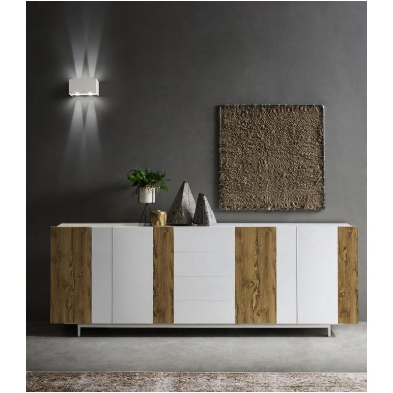 AMPLITUDE APPLIQUE LED 14,5W LUCE 3000K CON FLUSSO REGOLABILE BIANCA MODERNA Redo Group - Cristalensi Shop Online