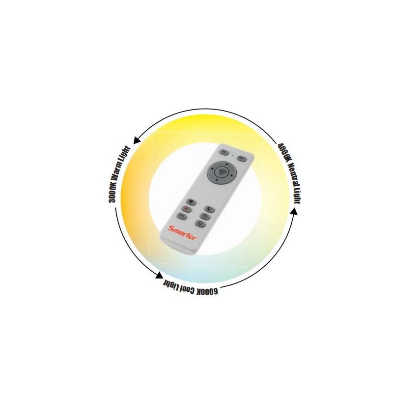 STRATOS PLAFONIERA ORIGINALE LED 93W LUCE 3000K-4000K-6000K DIMMERABILE CON TELECOMANDO Redo Group - Cristalensi Shop Online