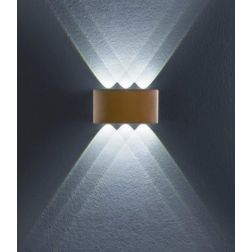 FABO APPLIQUE DA ESTERNI IP54 LED 6W LUCE 3000K BIANCO ANTRACITE O MARRONE Redo Group - Cristalensi Shop Online