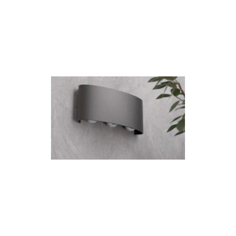 FABO APPLIQUE DA ESTERNI IP54 LED 6W LUCE 3000K BIANCO ANTRACITE O MARRONE Redo Group - Cristalensi Shop Online