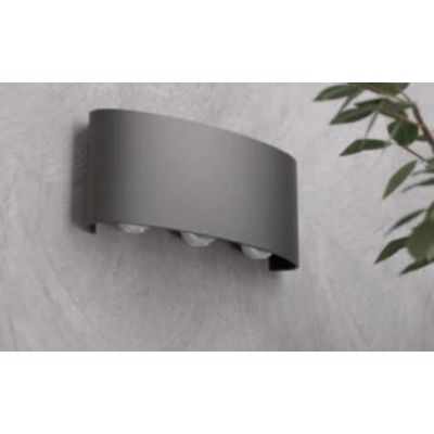 FABO APPLIQUE DA ESTERNI IP54 LED 6W LUCE 3000K BIANCO ANTRACITE O MARRONE Redo Group - Cristalensi Shop Online